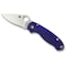 Spyderco 2024 Spyderco Para 3 G-10 Dark Blue Cpm S110V Plain SPY-C223GPDBL - alternate 3